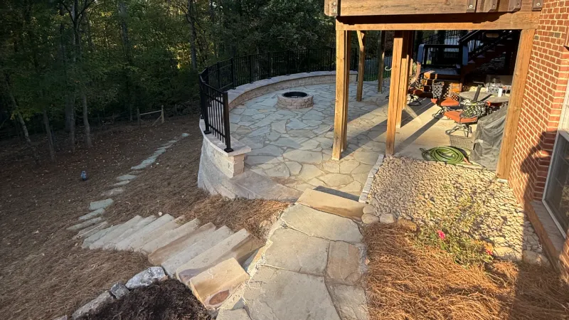 Farragut Backyard Patio After