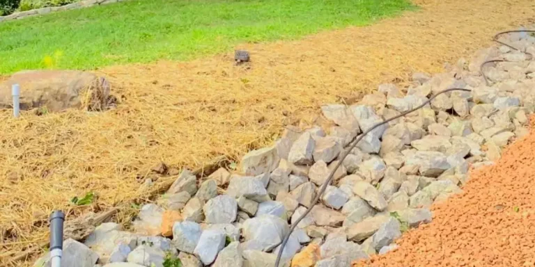 Solving drainage in flower beds