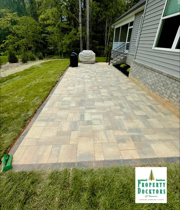 mid-range hardscaping cost
