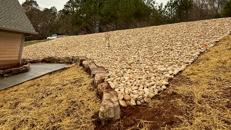 complete hardscape build in Tellico Village thumbnail