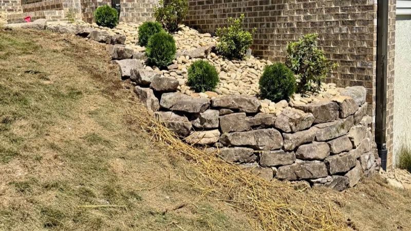 Boulder wall vs segmental block wall, Property Docktors